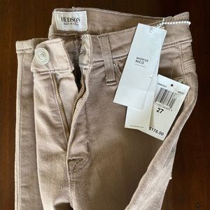 NWT Hudson Sz27 Nico Midrise Super Skinny Jeans